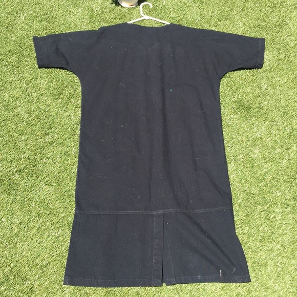 Black canvas dress - Picture 3 of 4